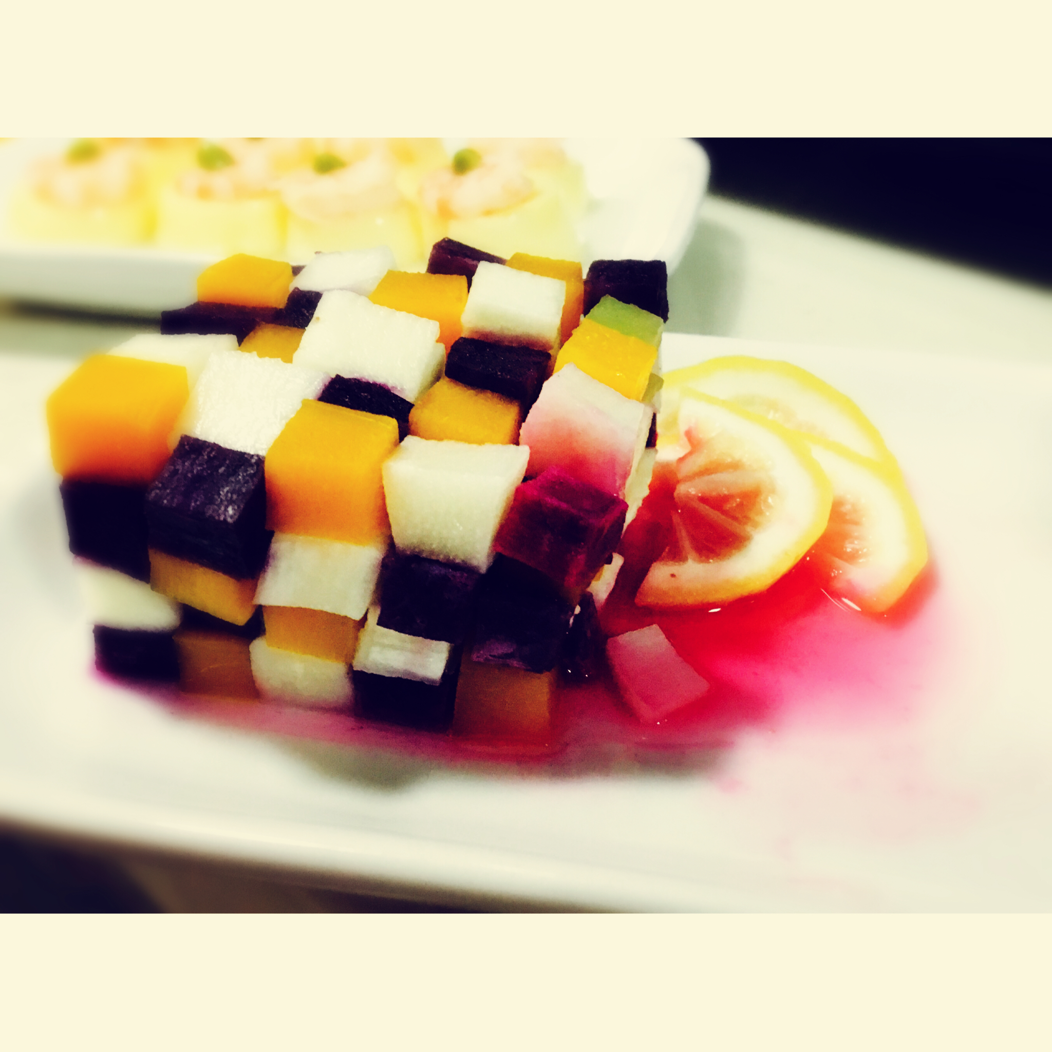 #拼颜值 也拼实力#柠香养生魔方