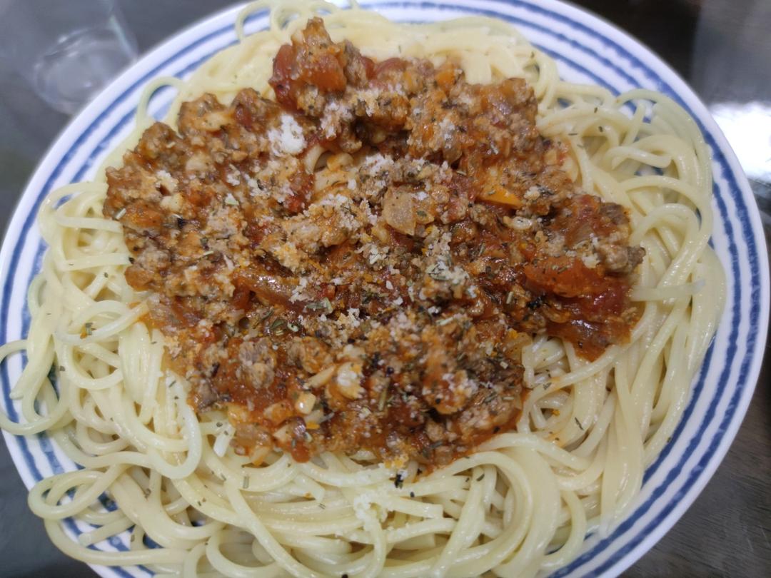番茄肉酱意面