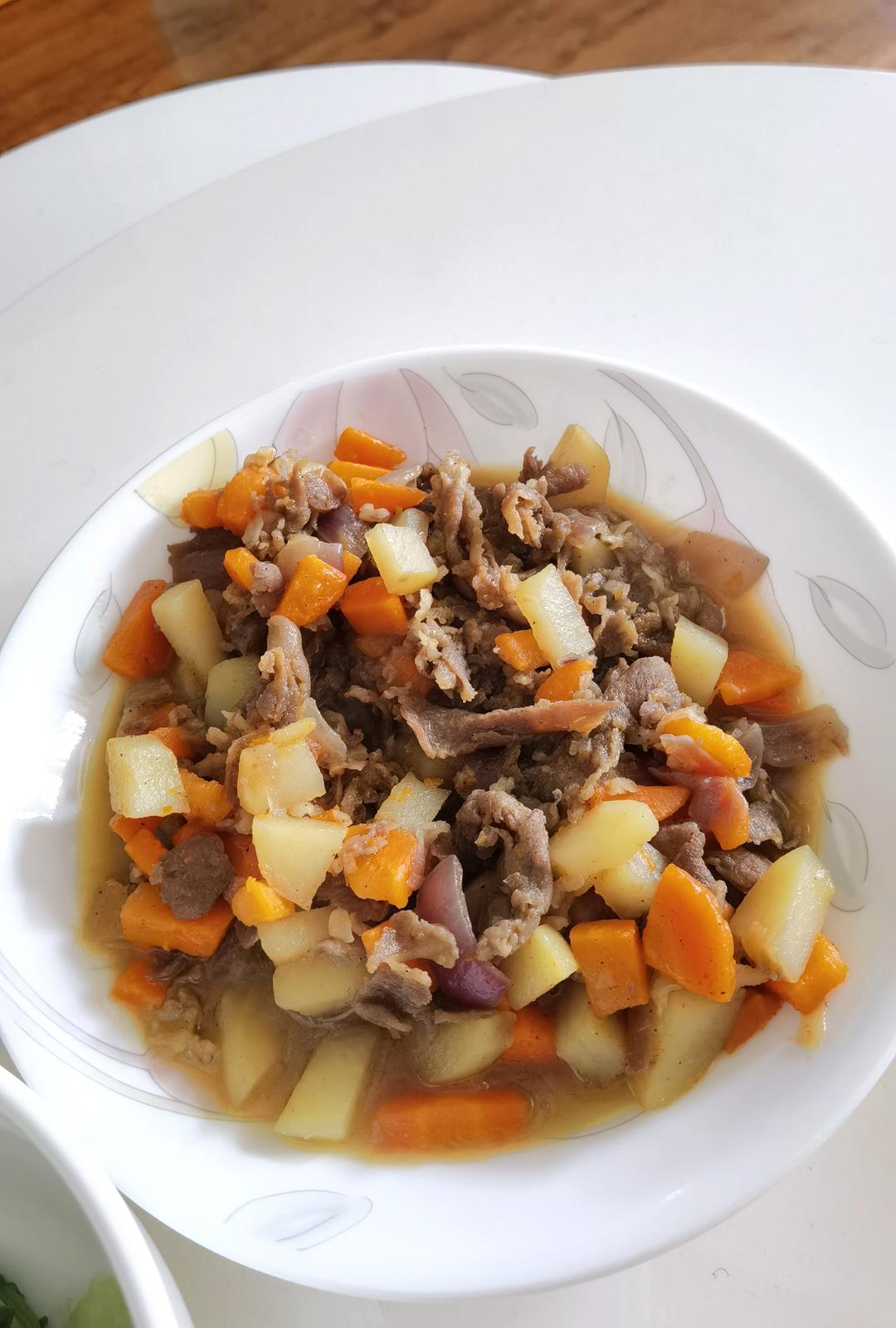 好吃的黑椒肥牛饭