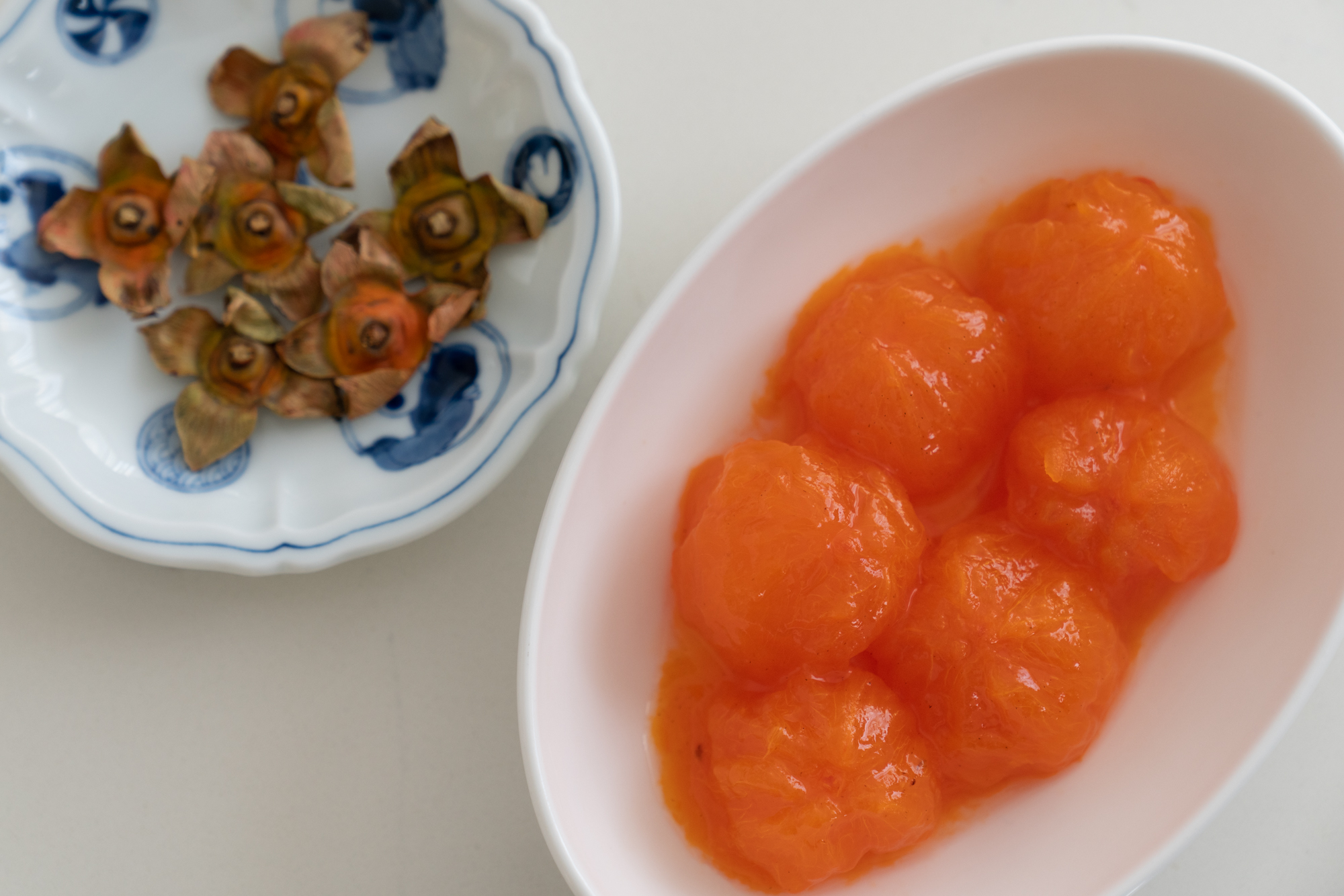 自制秋冬限量私房甜点，柿柿如意柿子雪媚娘的做法 步骤6