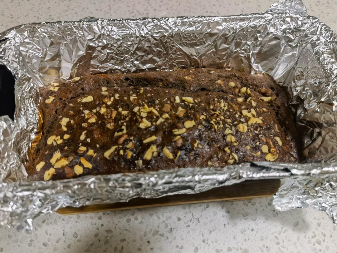 软糯醇香~无油无糖香蕉版低卡布朗尼~