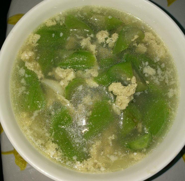 丝瓜蛋汤