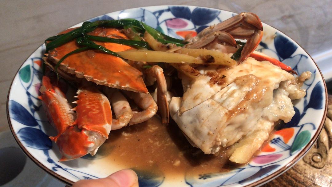 葱姜炒梭子蟹