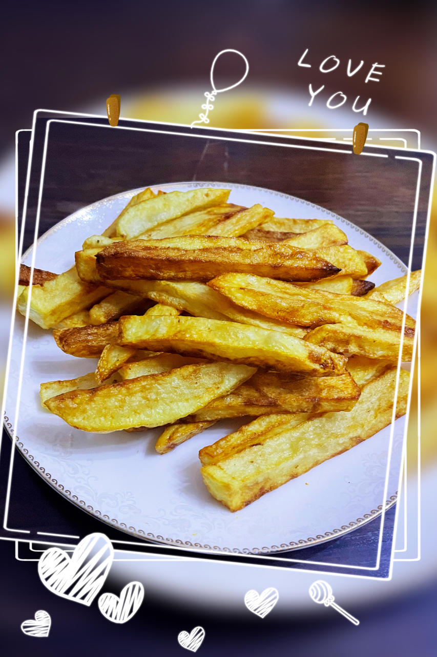 自制炸薯条🍟