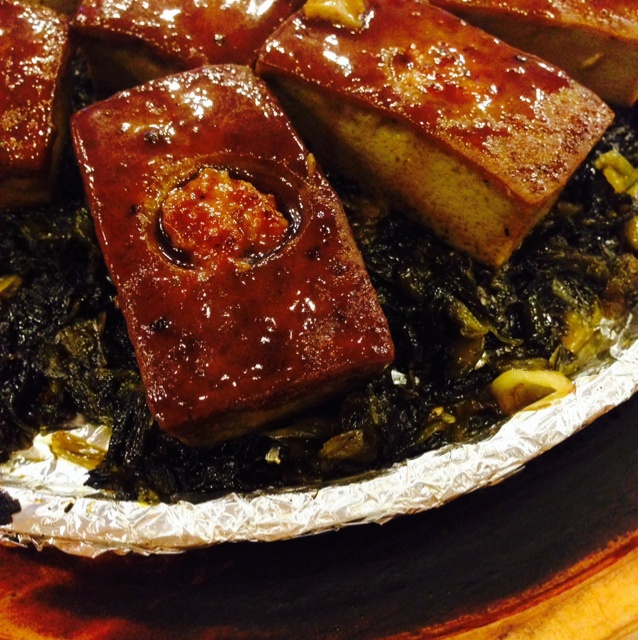 黑椒铁板豆腐