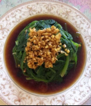 姜汁菠菜