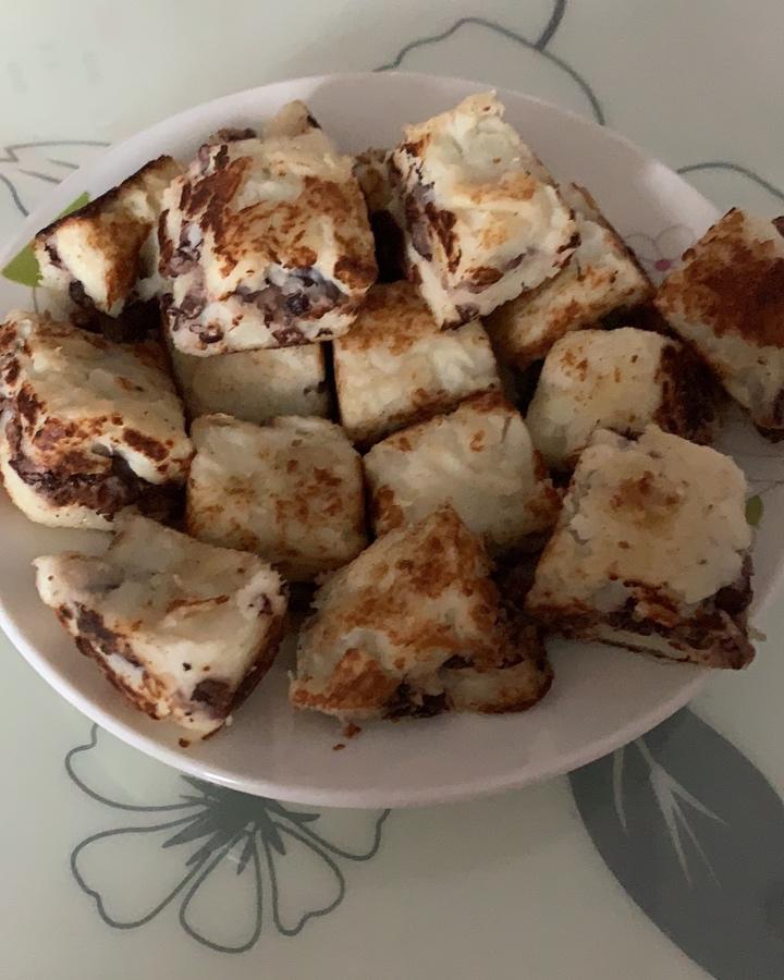 减脂期主食 红豆山药糕 无糖低油