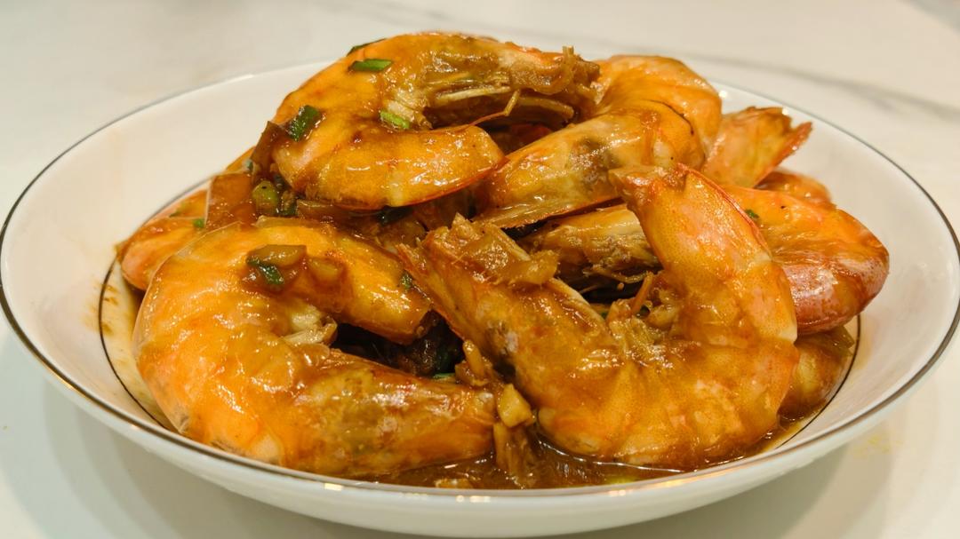 家庭版油焖大虾