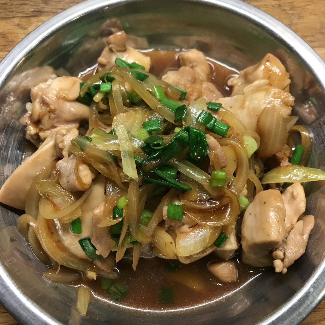 姜葱炒鸡