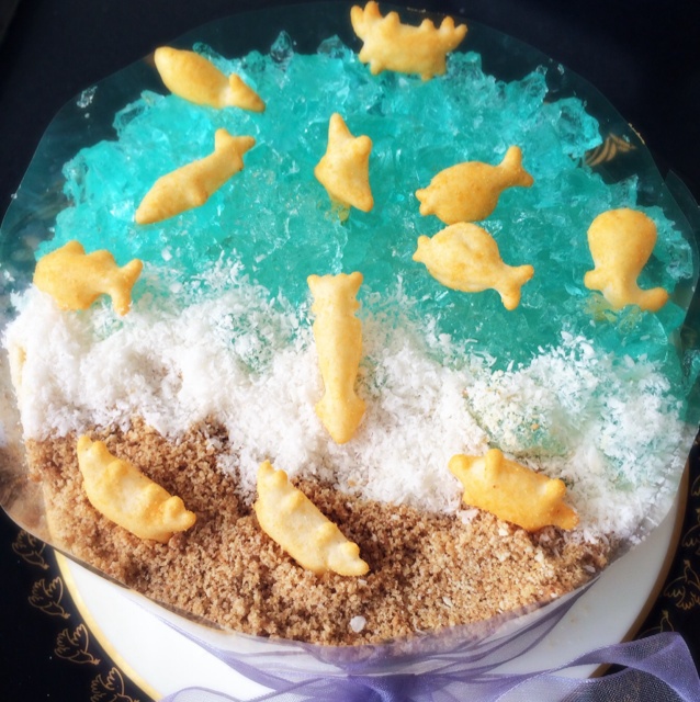 海洋酸奶慕斯蛋糕