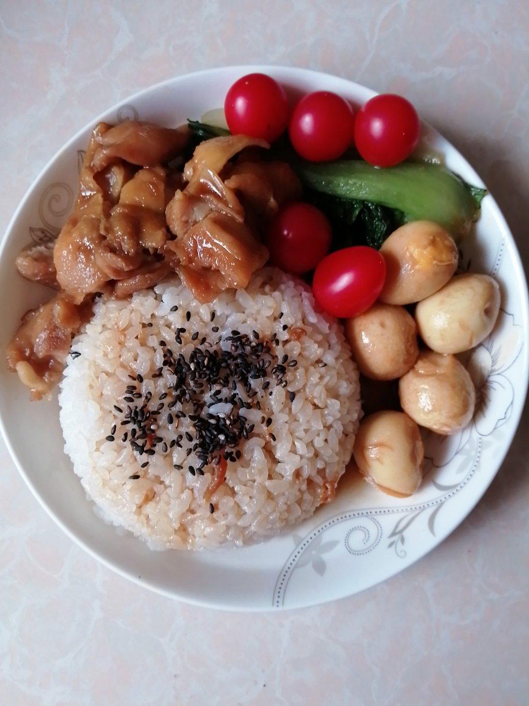 照烧鸡腿饭