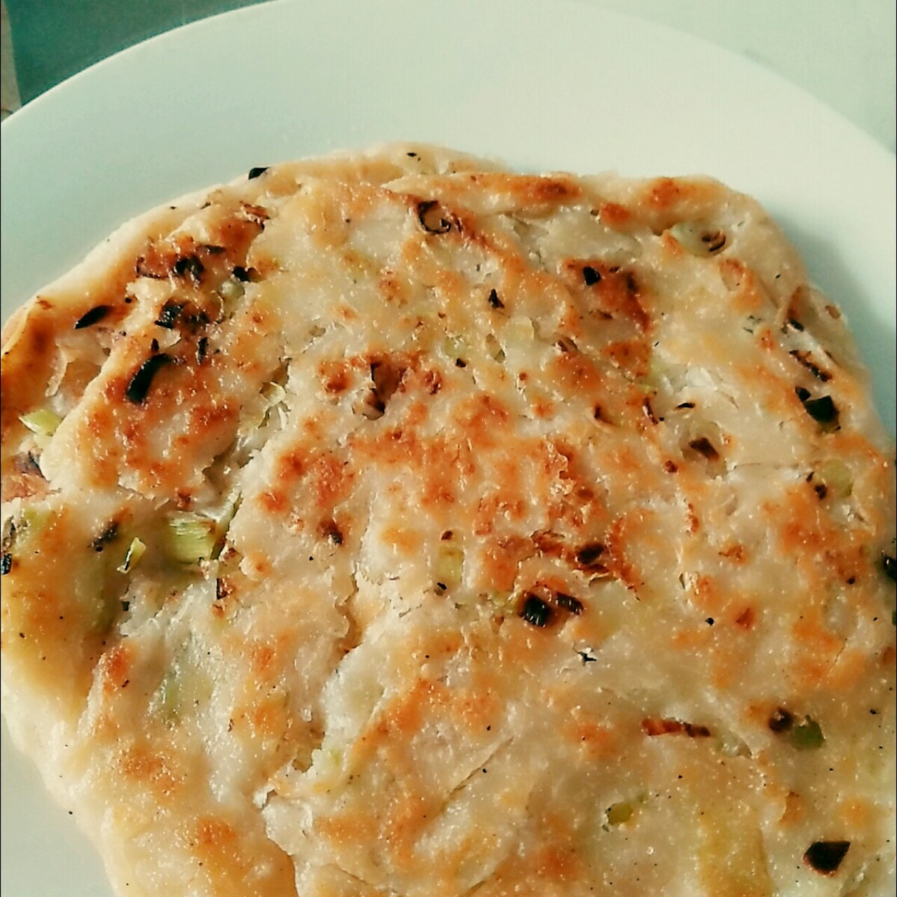 葱花油饼 Spring Onion Pancake