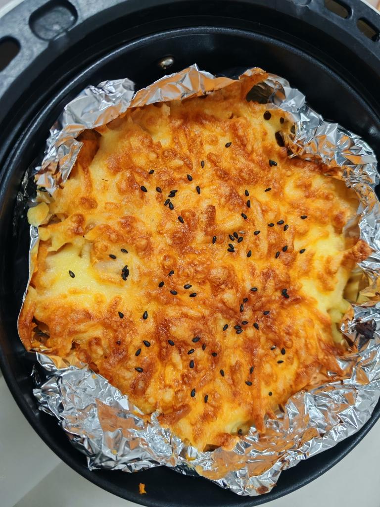 芝士焗红薯（空气炸锅）