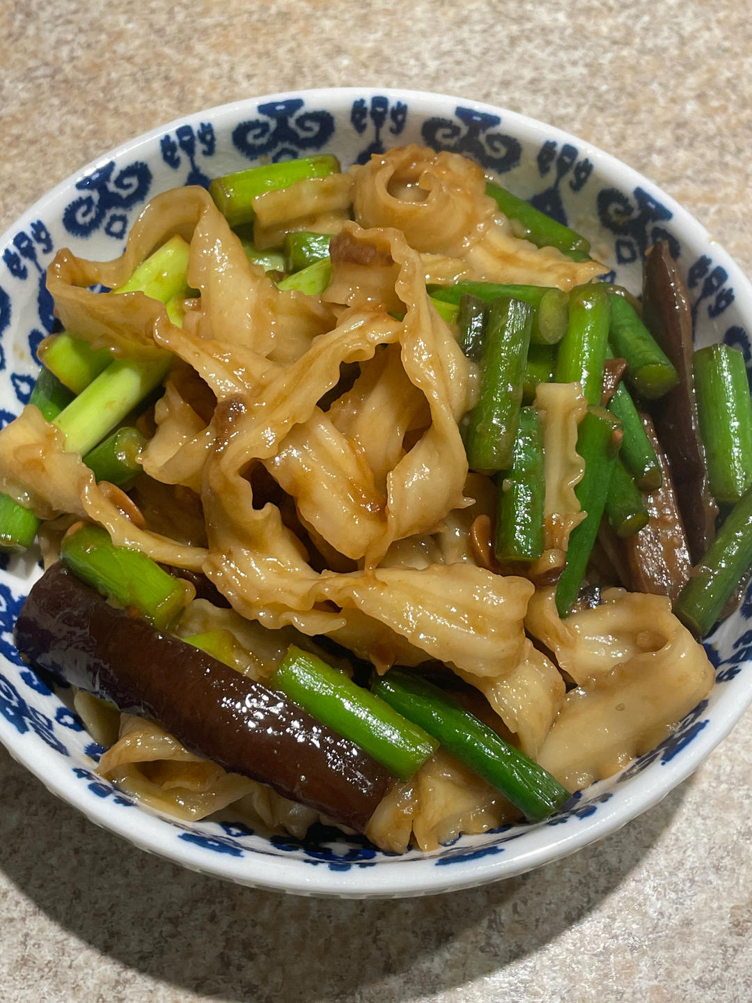茄子打卤面