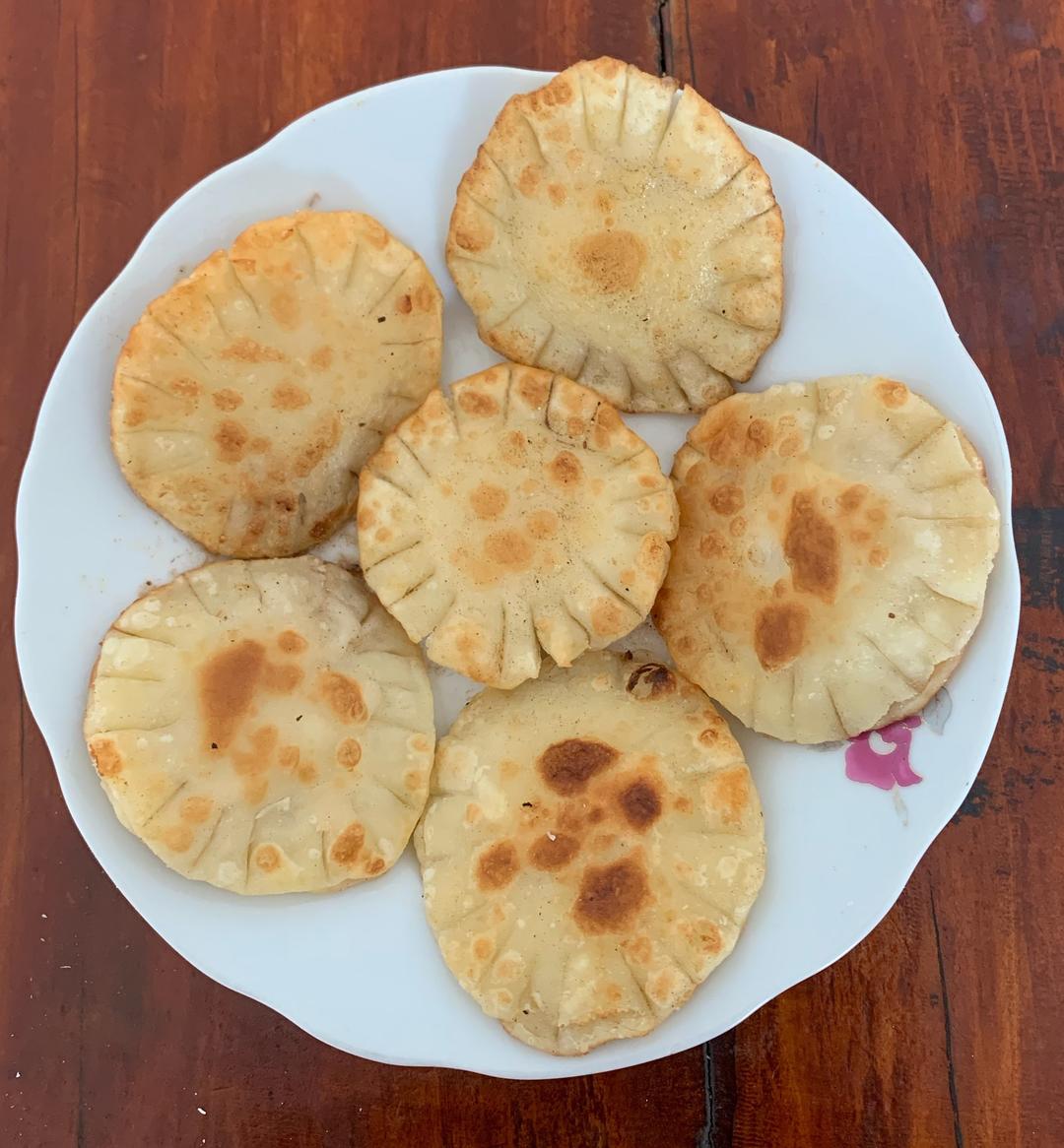 超好吃的牛奶芋泥饼