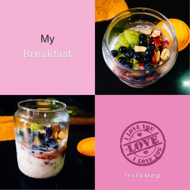 Overnight Oatmeal 隔夜早餐燕麦杯