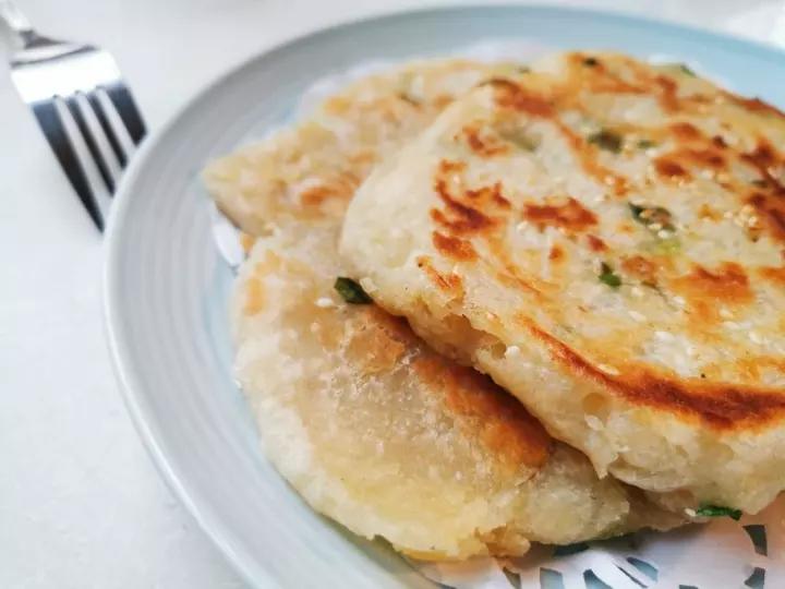 无敌懒人葱花饼