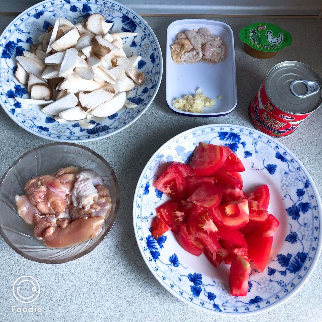 ［搬运］芝士控的番茄炖鸡腿肉《昨日的美食03》