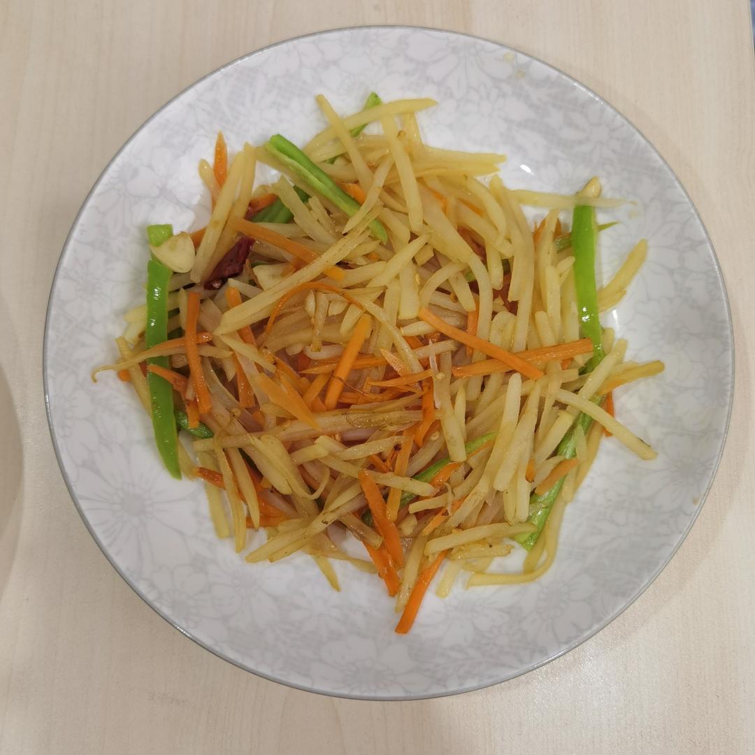最喜欢的炒土豆丝
