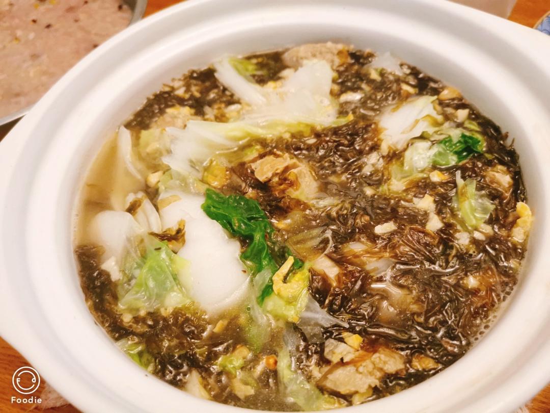牛肉丸紫菜汤