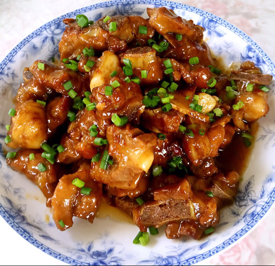 腐乳烧排骨