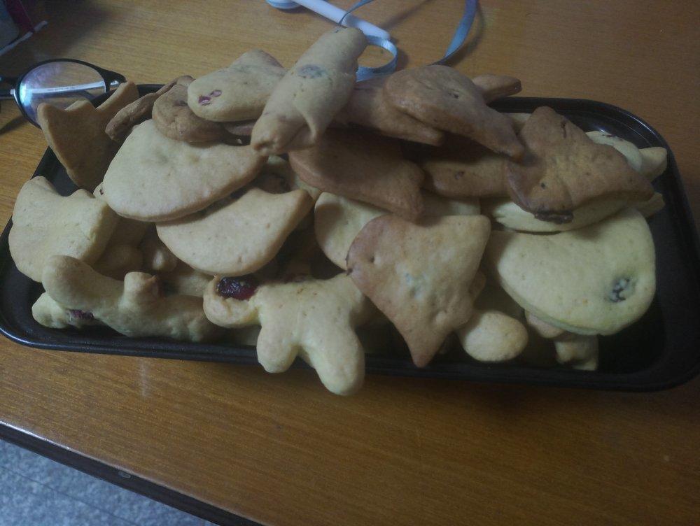 卡通黄油饼干