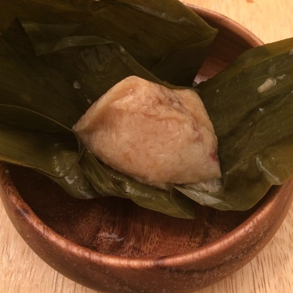 卤牛肉香菇粽子