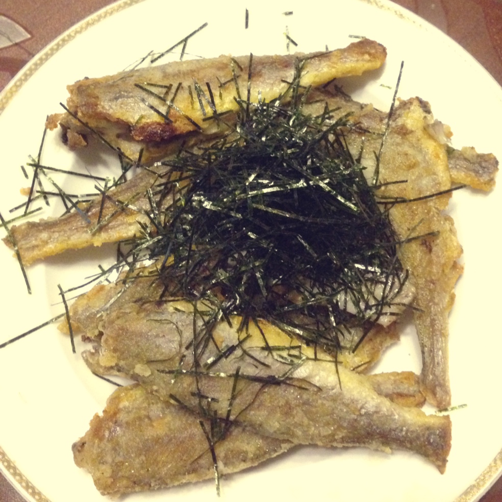 香煎小黄鱼