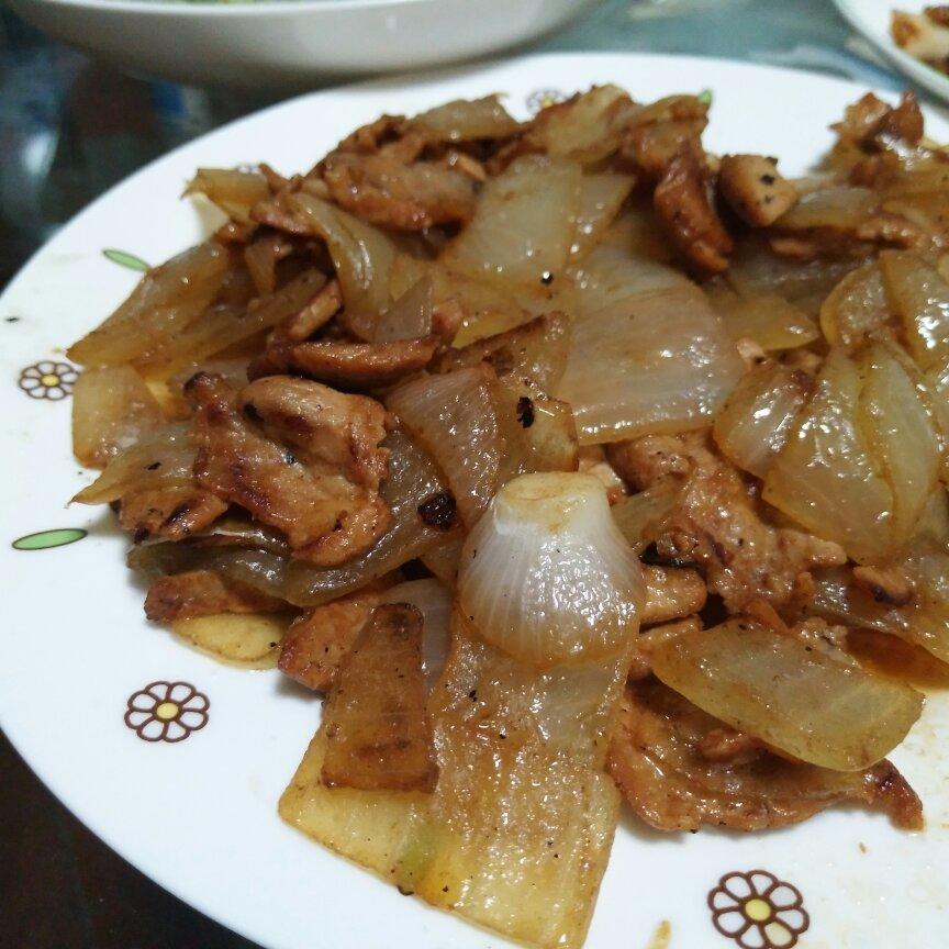 洋葱炒肉