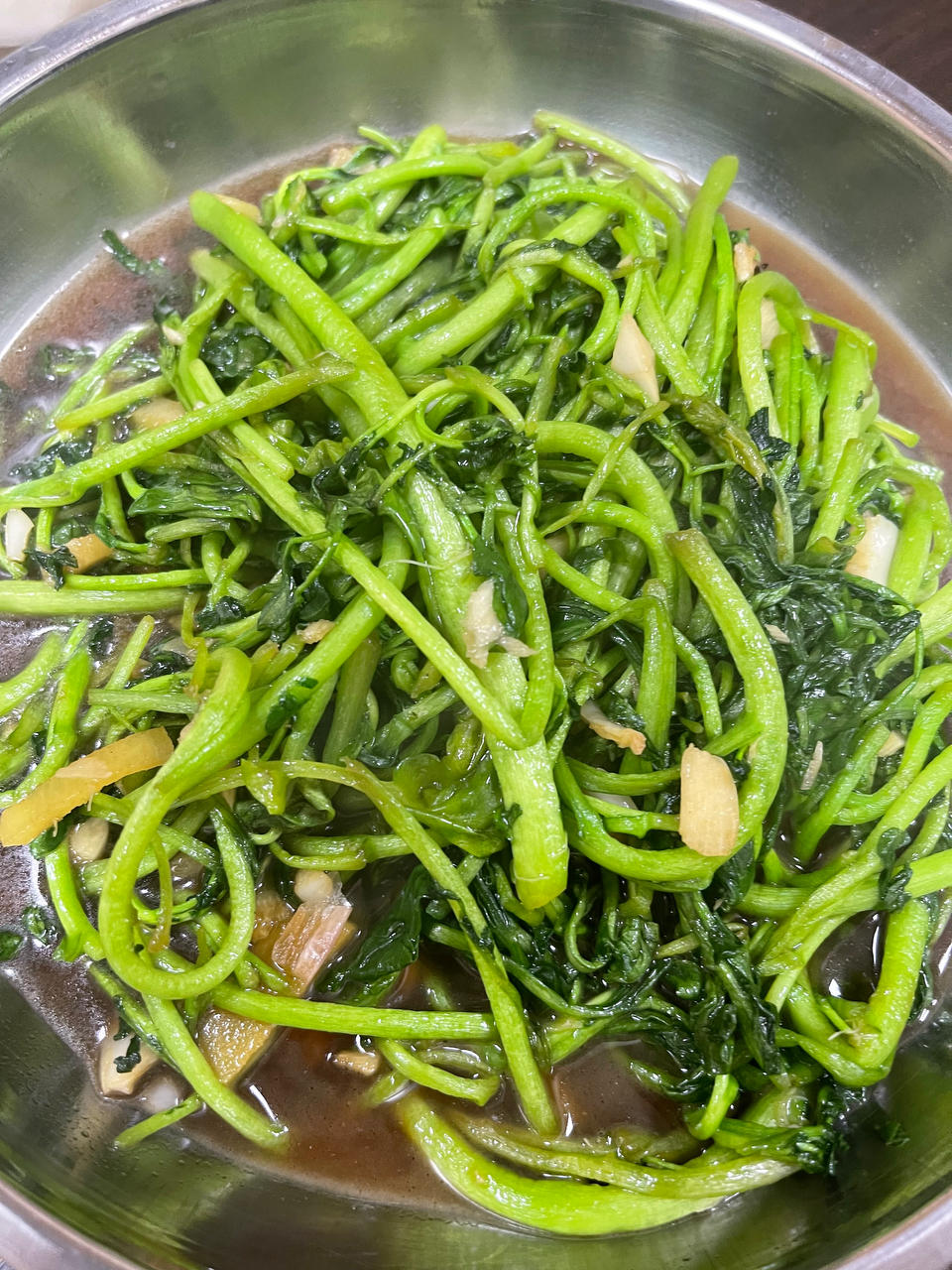 清炒西洋菜