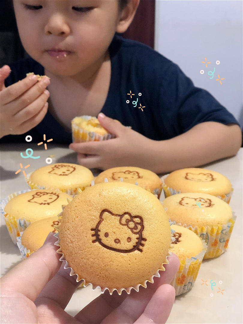 不塌陷不开裂的戚风(杯子、6寸）蛋糕