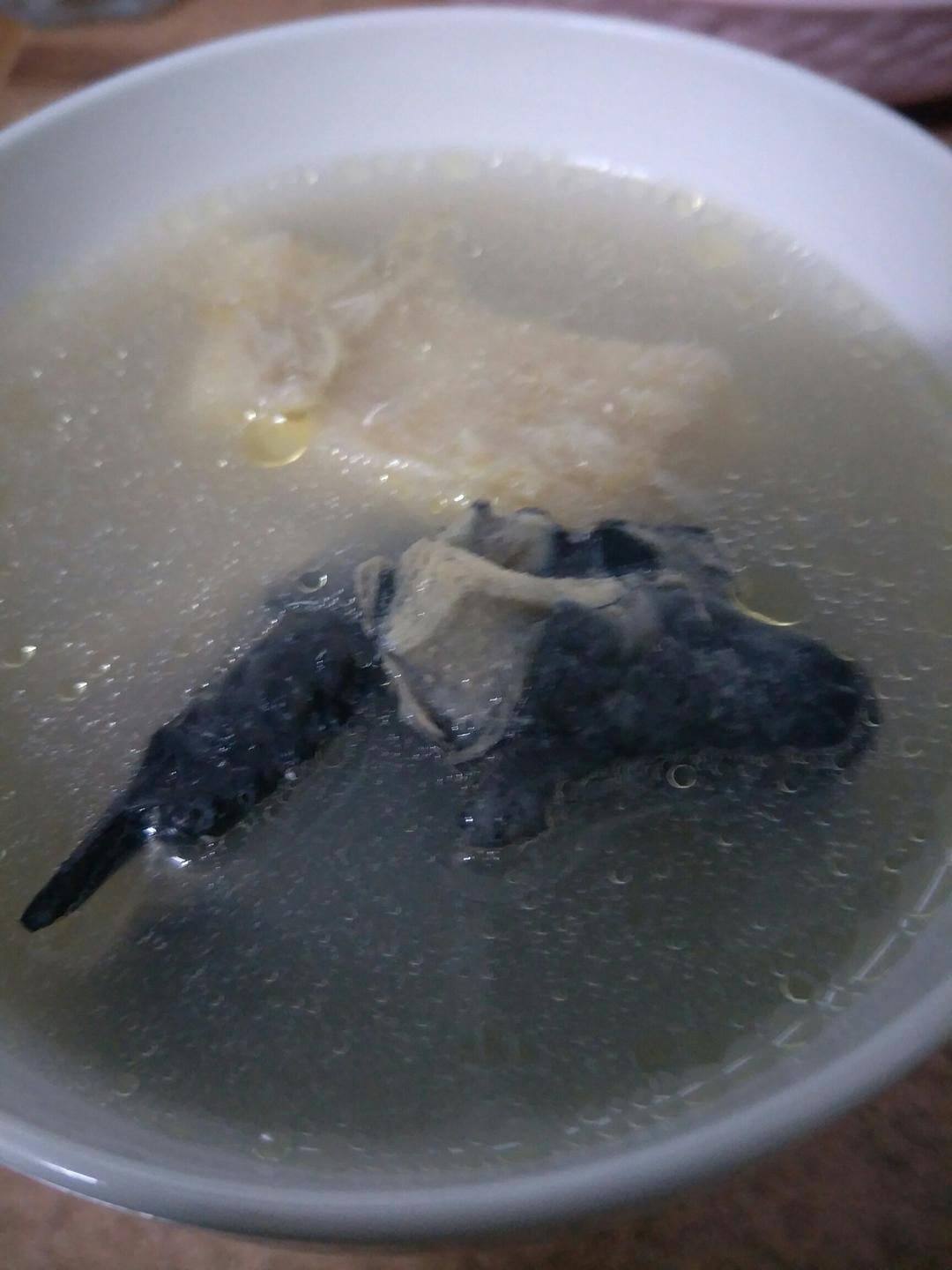 榴莲壳煲鸡汤