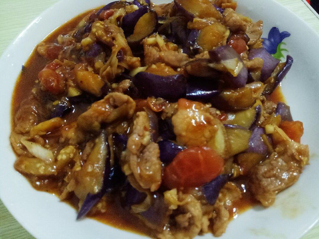 堂妈小厨——番茄烧茄子🍆