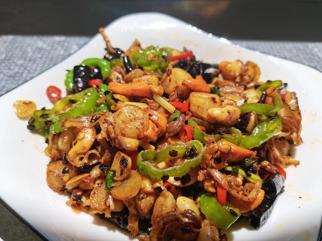 辣炒扇贝肉/香辣扇贝