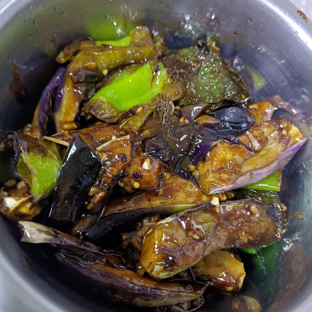 虎皮辣子烧茄子