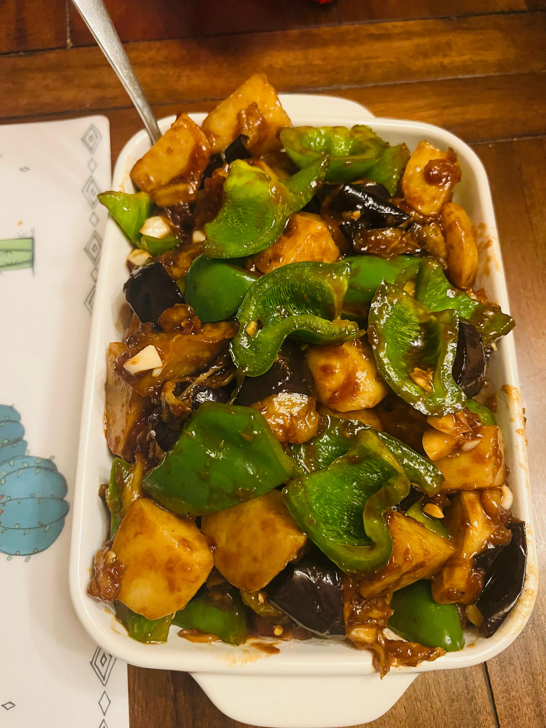 超级下饭的地三鲜