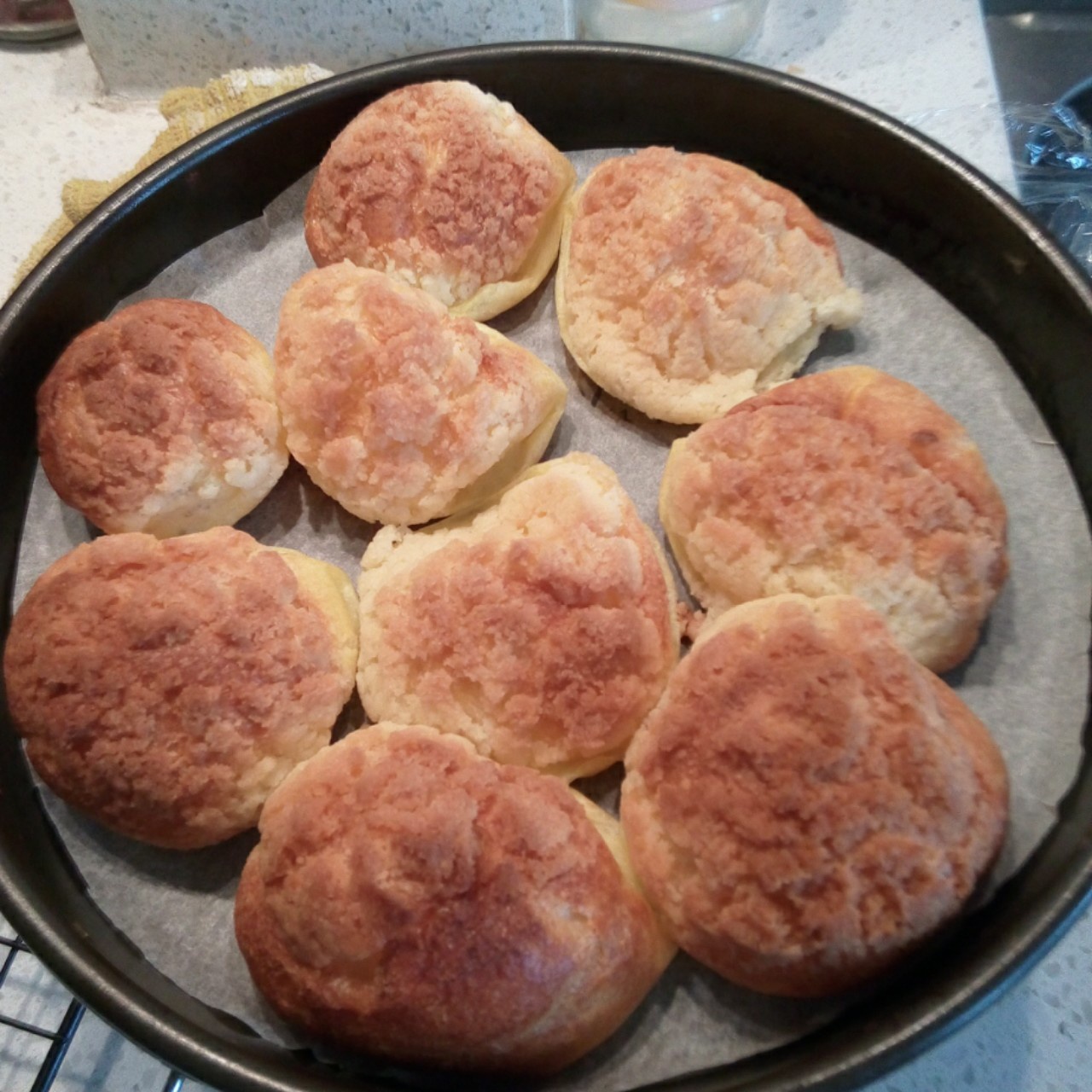 十分美味的酥皮泡芙