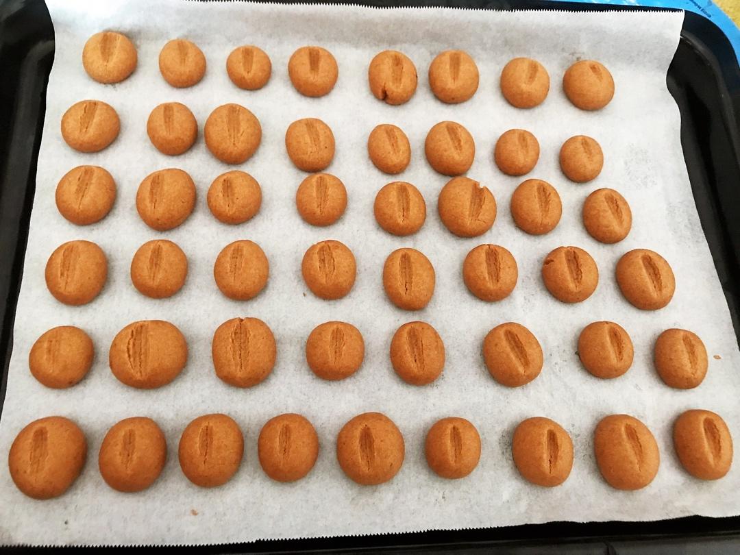 ㊙️萌化了‼️酥脆可口的咖啡豆饼干‼️一学就会