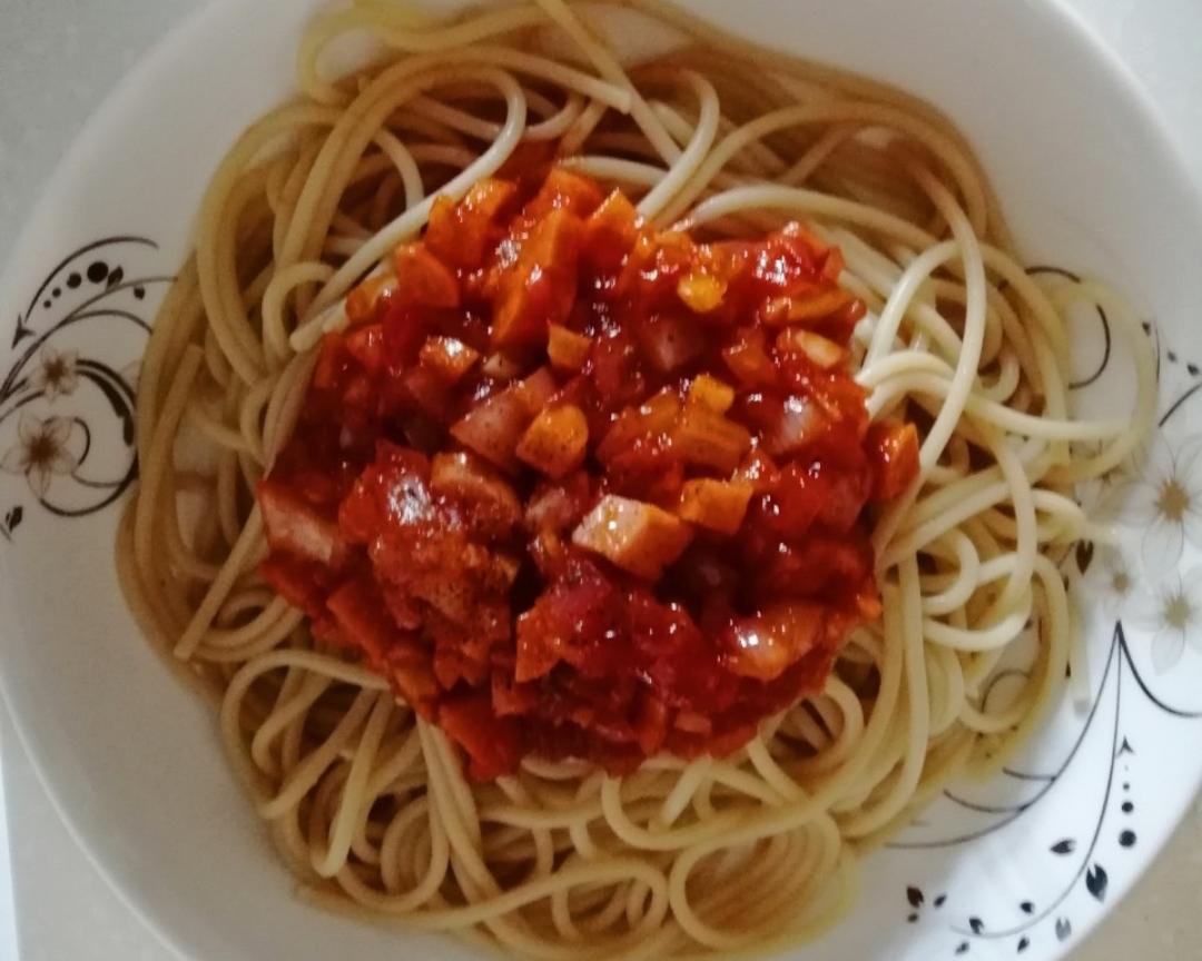 做法简单，但是味道好、颜值高的意大利面