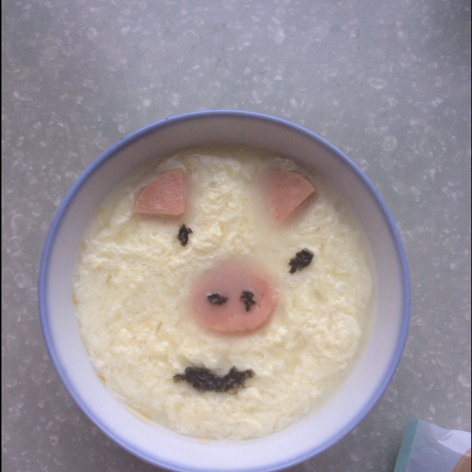小猪蛋羹