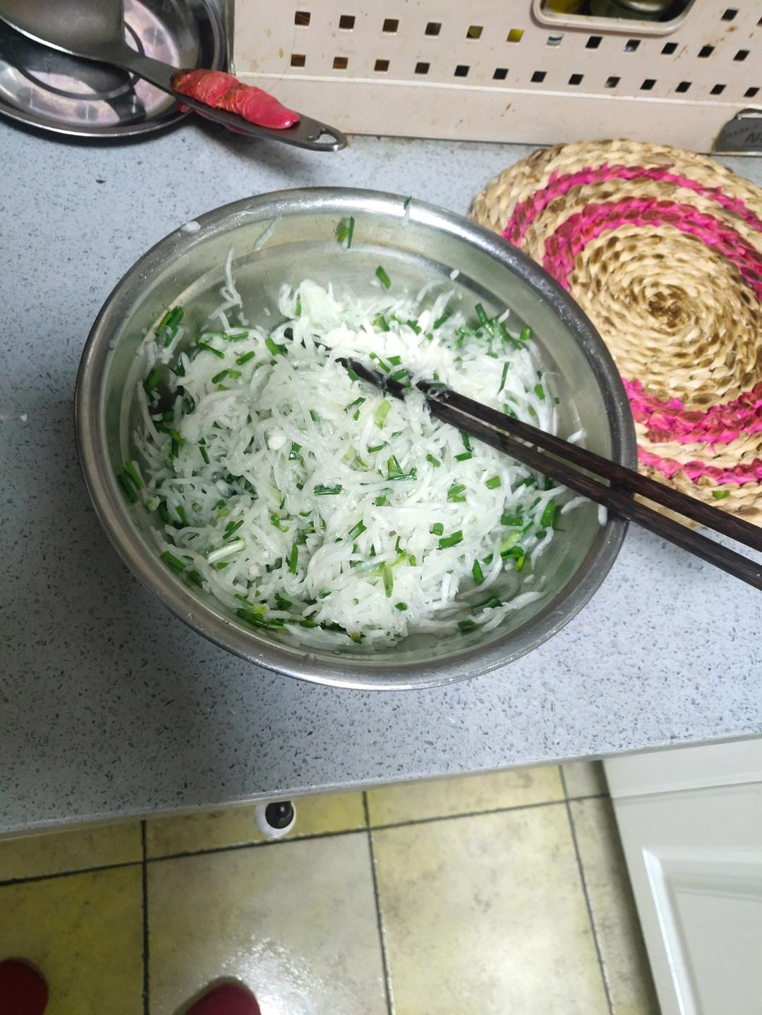 童年的回忆 — 油墩子（萝卜丝饼）