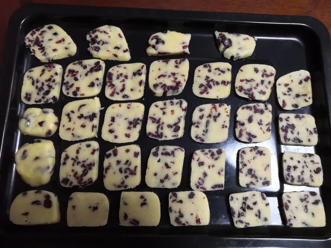 低糖少油版蔓越莓饼干