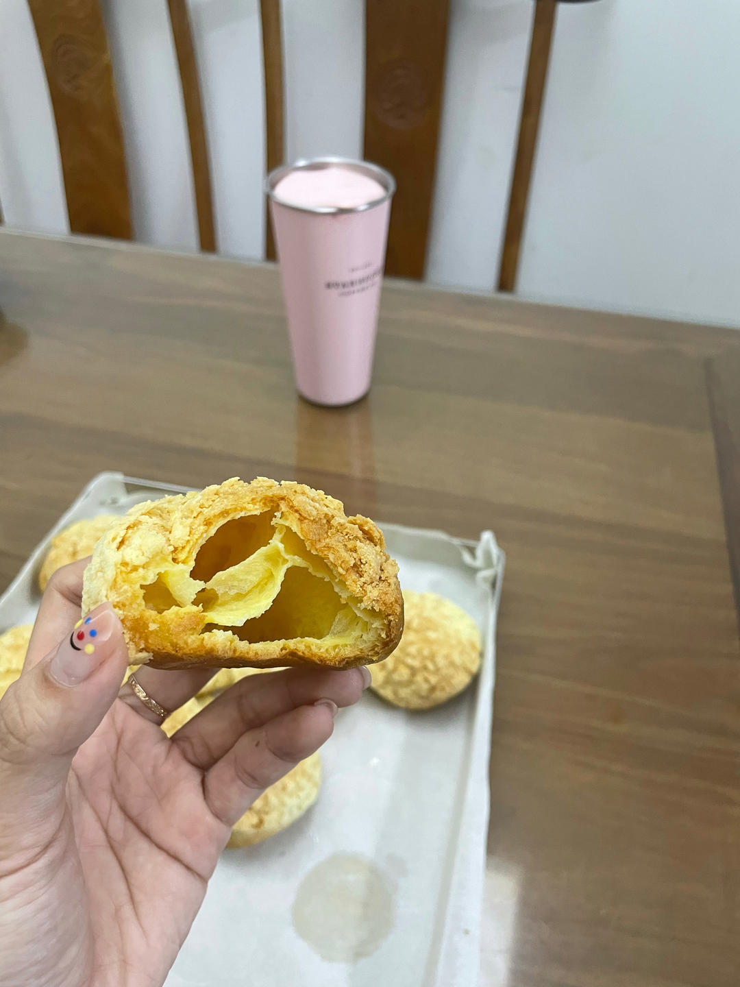 酥皮泡芙新手一次成功（附卡仕达酱做法）