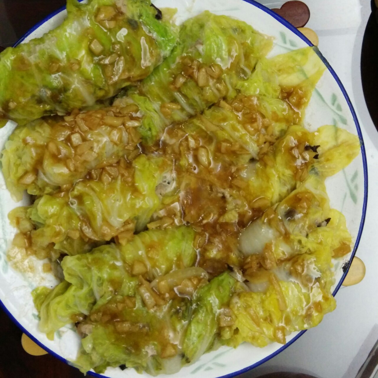 肉酿白菜卷