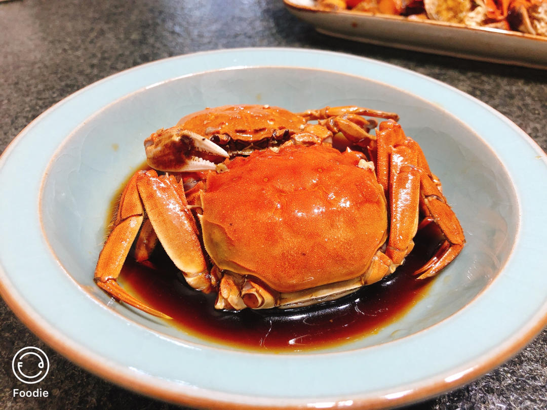 某某某的妈咪做的江南熟醉蟹