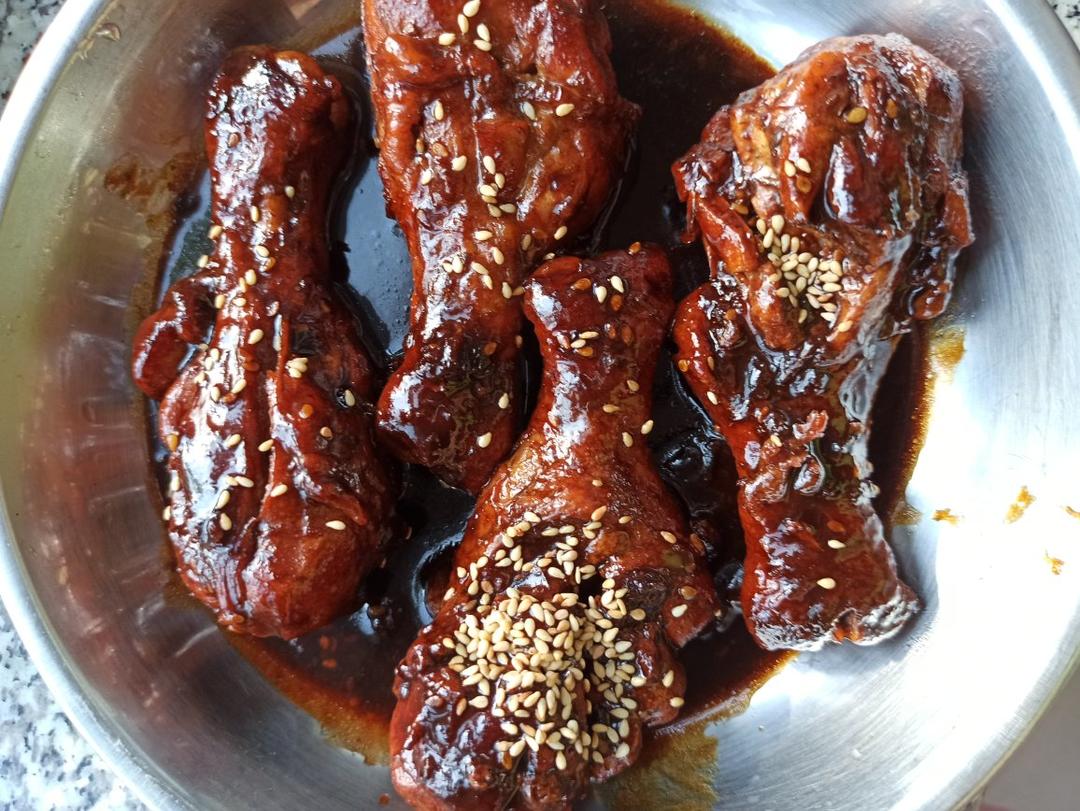 日式蜜汁照烧鸡翅根（好吃到吮指～）
