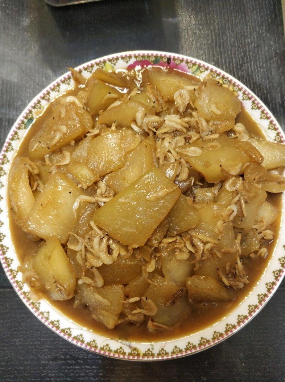 虾皮炒冬瓜