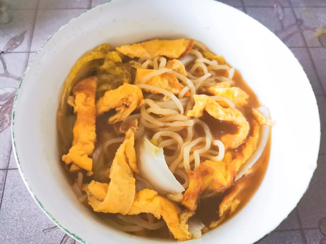 10分钟快手美味早餐汤面🍜💯过份好吃❗️