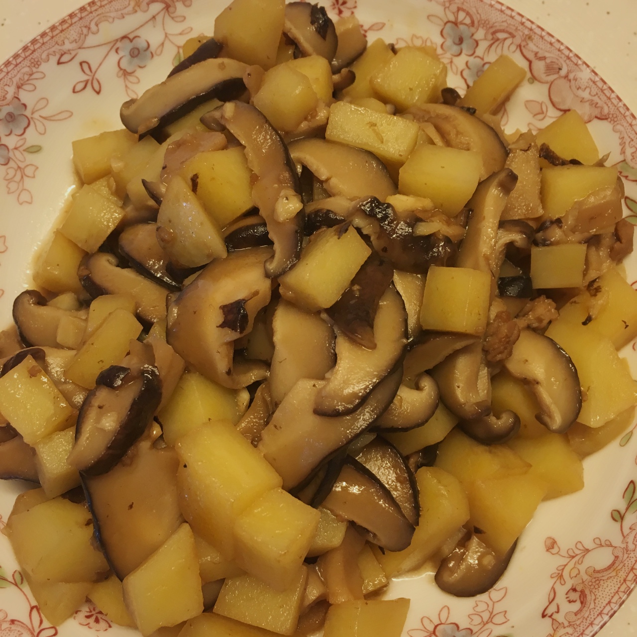 香菇土豆