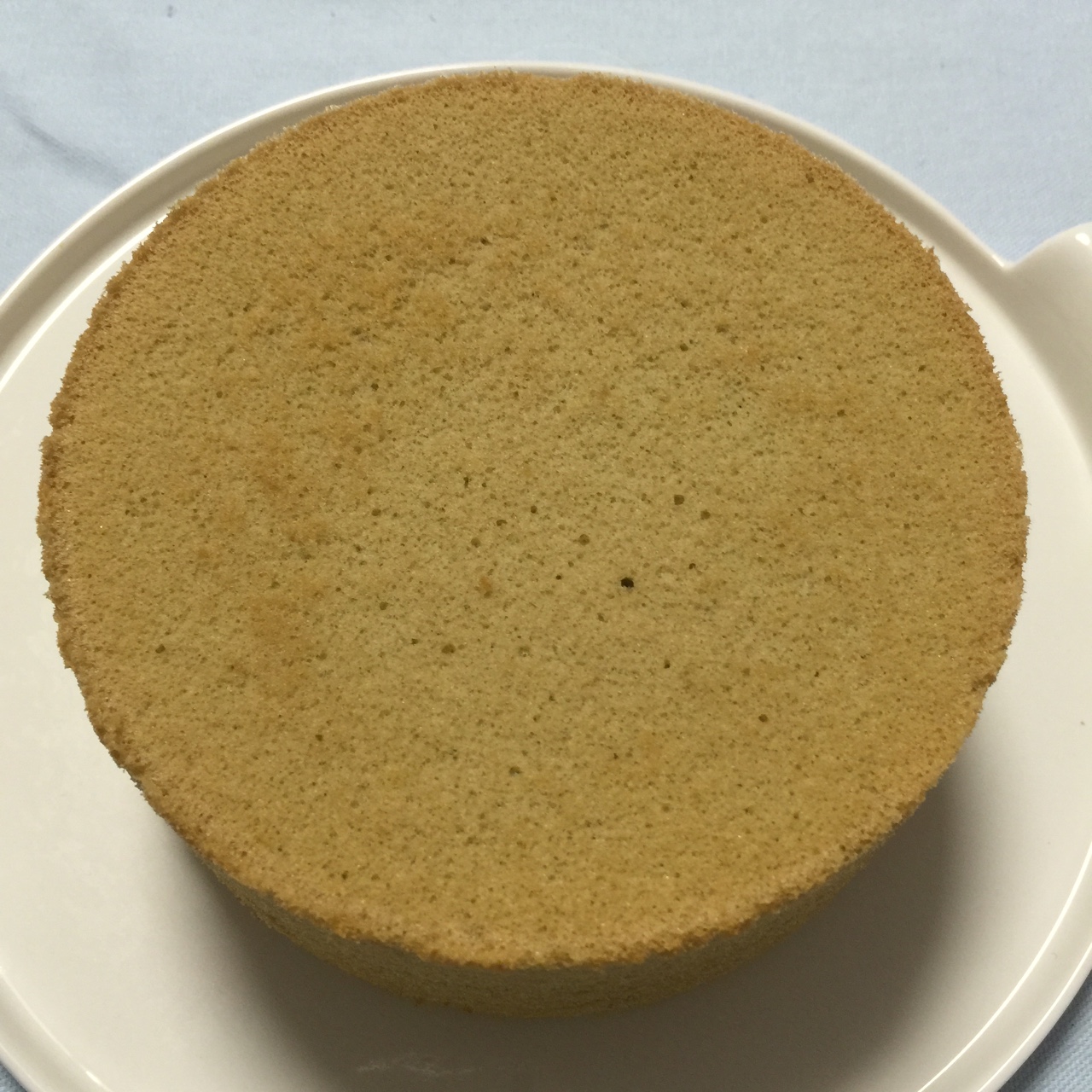六寸抹茶戚风蛋糕